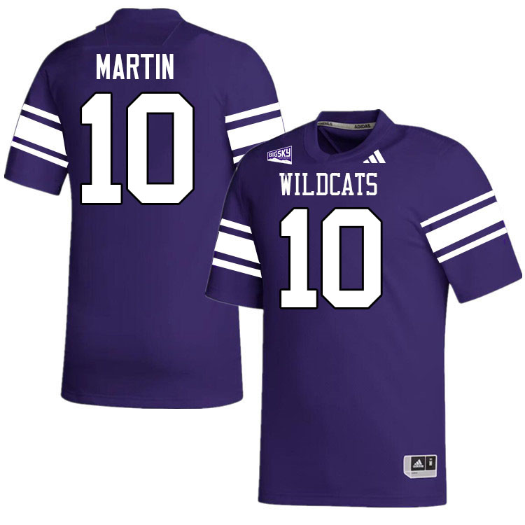 Weber State Wildcats #10 Jamie Martin College Football Jerseys,Uniforms Stitched-Purple